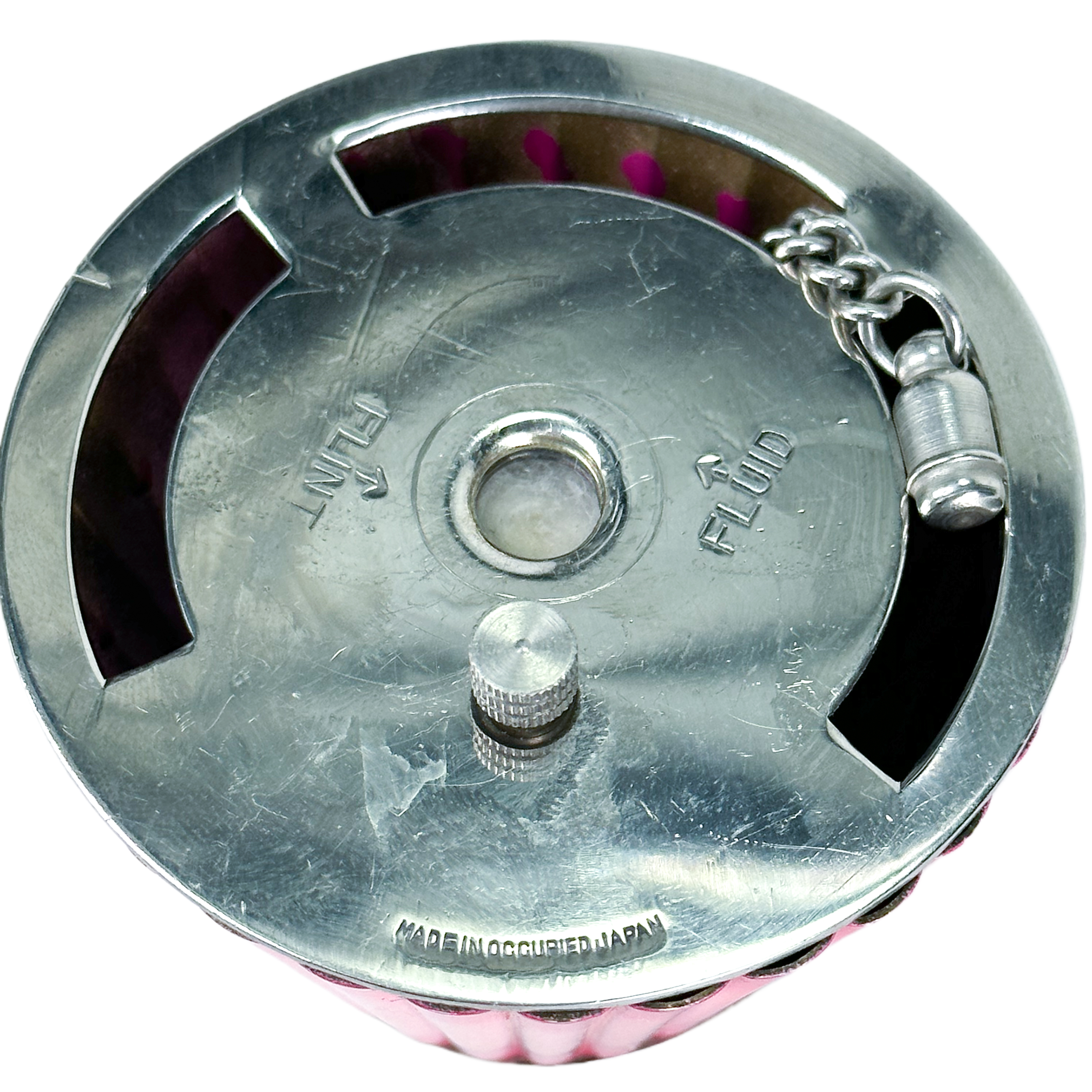 Vintage Occupied Japan Lamp Shade Table Lighter - RARE