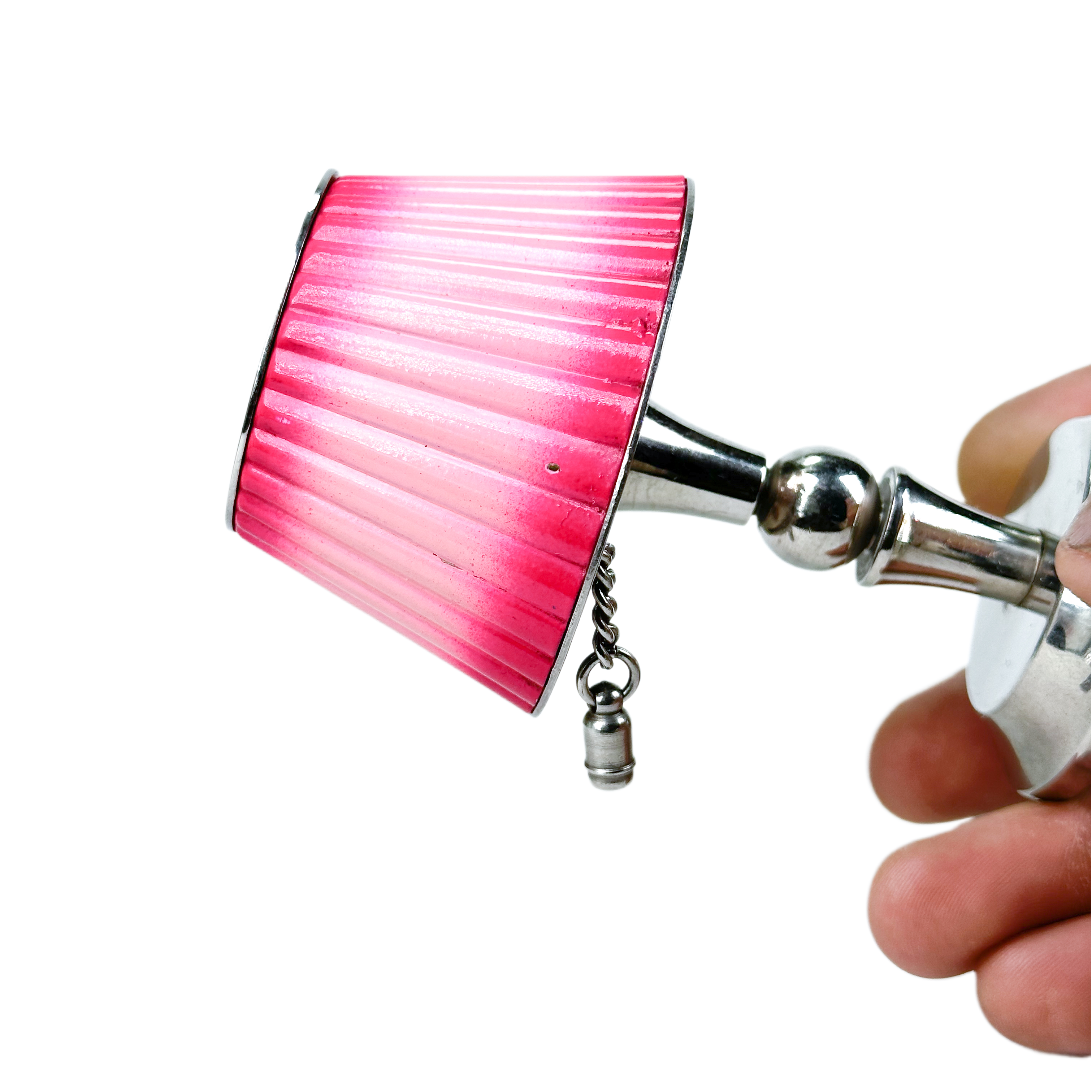 Vintage Occupied Japan Lamp Shade Table Lighter - RARE