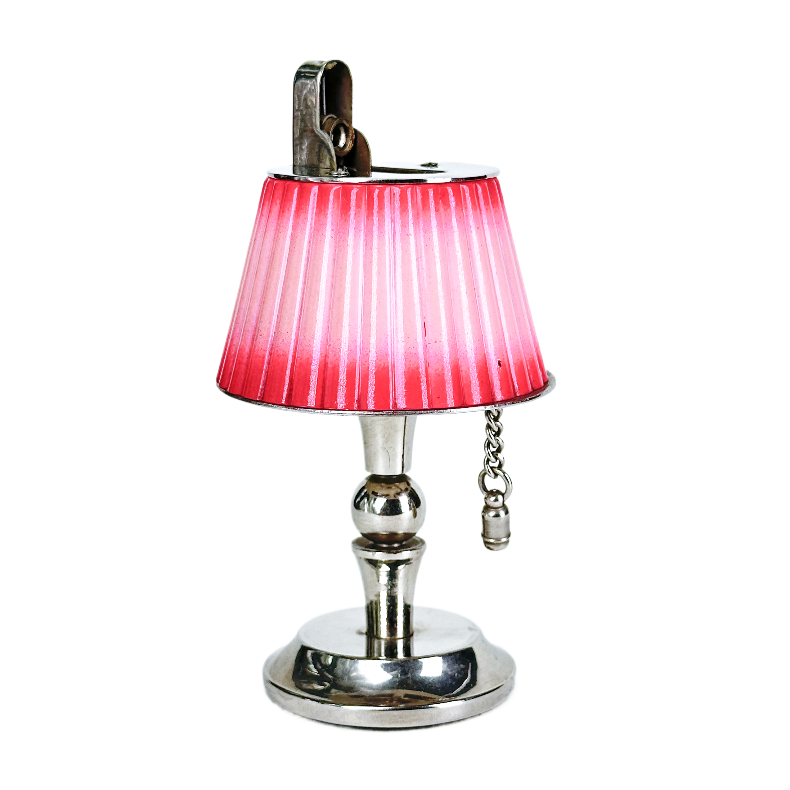 Vintage Occupied Japan Lamp Shade Table Lighter - RARE