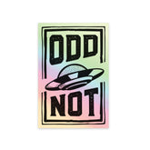 OddNot Holo Sticker