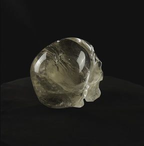 AAA Grade High Quality Clear Quartz 6" Crystal Skull - RARE