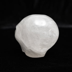 Angolan Quartz Crystal Alien Labradorite Eyes - 3.25" Hand Carved Crystal Skull