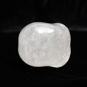 Angolan Quartz Crystal Alien Labradorite Eyes - 3.25" Hand Carved Crystal Skull