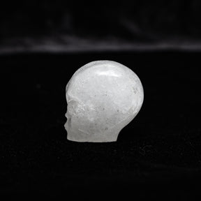 Angolan Quartz Crystal Alien - 2" Hand Carved Crystal Skull