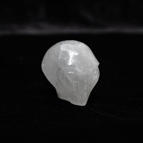 Angolan Quartz Crystal Alien - 2" Hand Carved Crystal Skull