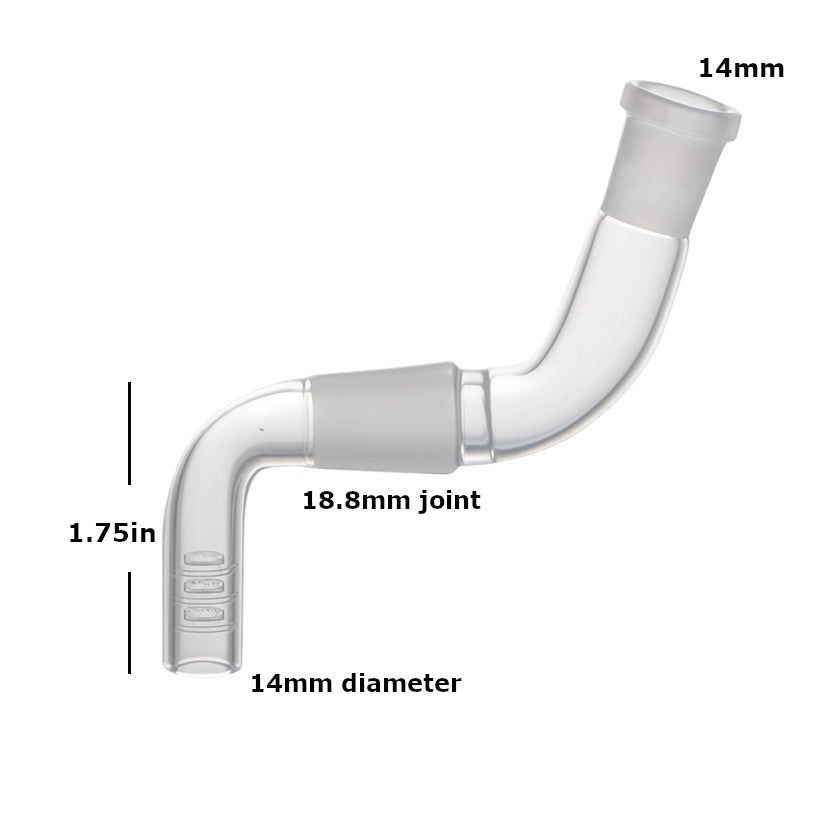 S Stem - S Shape Bottle Downstem