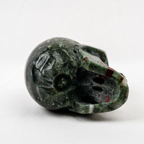 Bloodstone 4.25" Large Crystal Skull