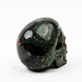 Bloodstone 4.25" Large Crystal Skull
