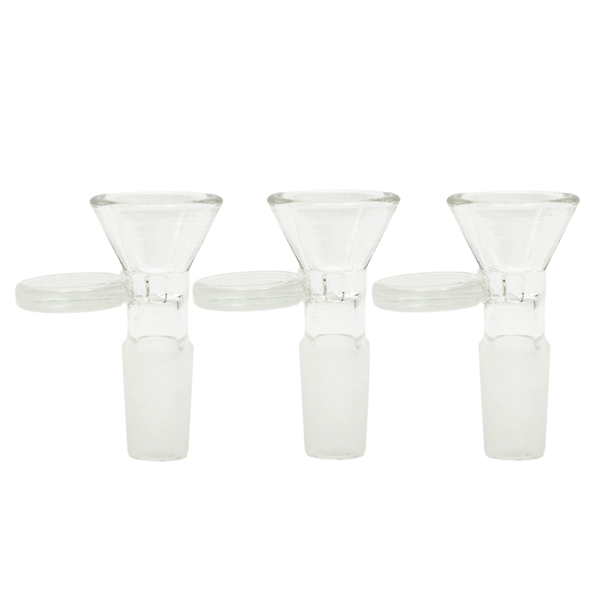 14mm Glass Bowl - 3 Pack