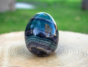 High Quality Rainbow Fluorite 4.5" Crystal Skull