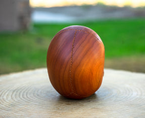 Red Wood 4.75" Skull