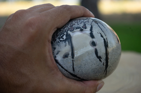 Dendritic Jasper 4.25" Crystal Skull