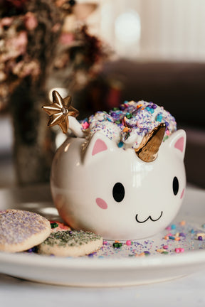 Rainbow Caticorn Mug and Spoon Set