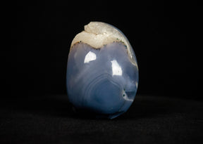 Geode Agate 4.25" Crystal Skull - RARE